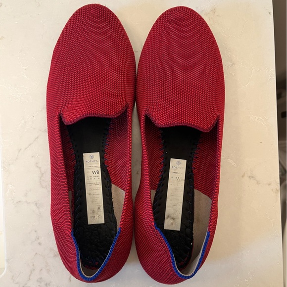 Rothy’s Red Loafers - gently worn & freshly deep cleaned - Picture 2 of 5